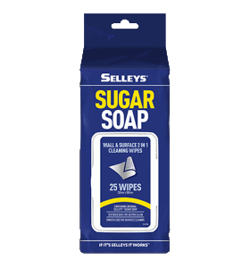 Selleys Sugar Soap Wall & Surface Cleaning Wipes 3x PK25 Walls